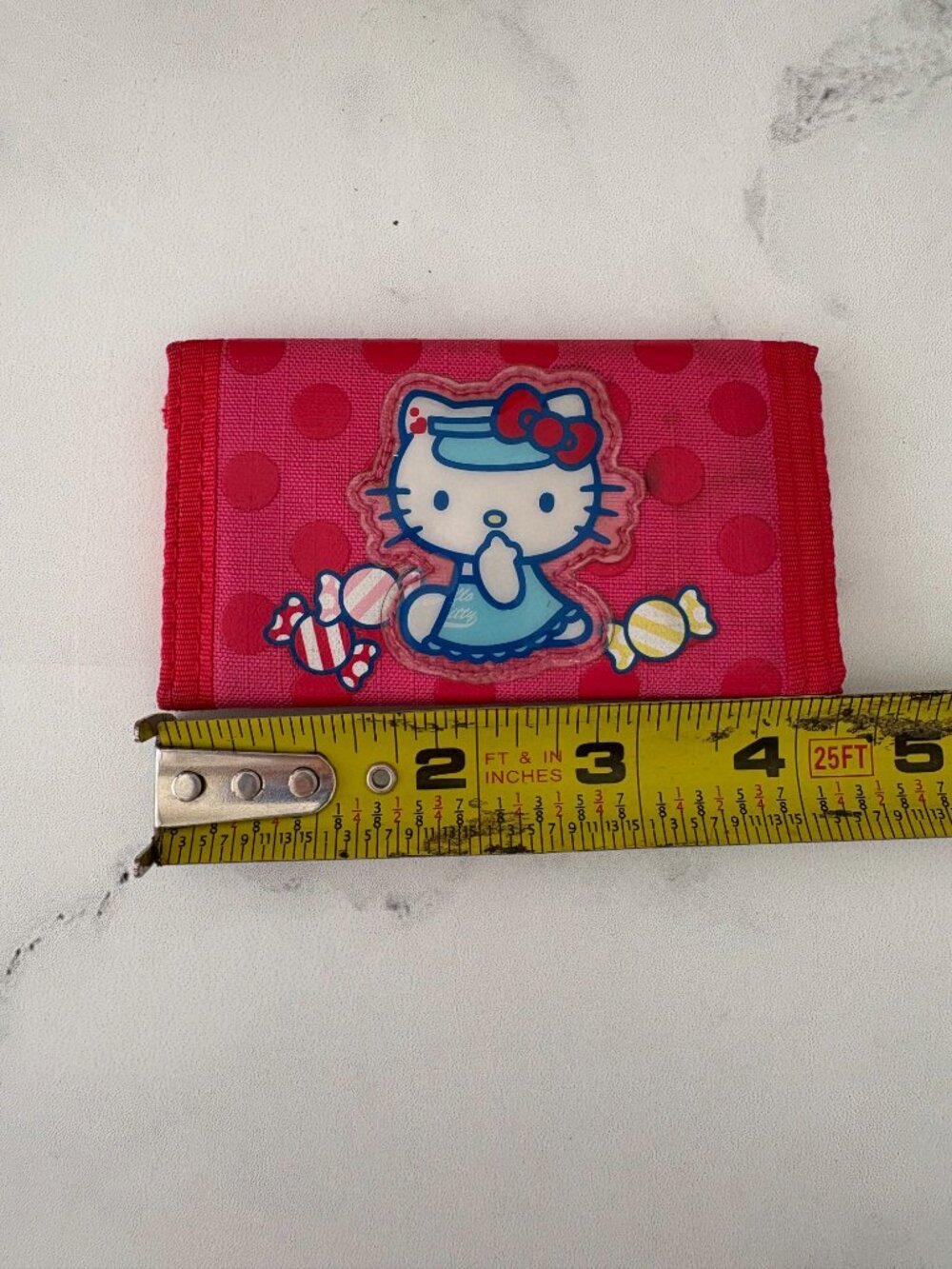 Vintage Hello Kitty Sanrio trifold wallet